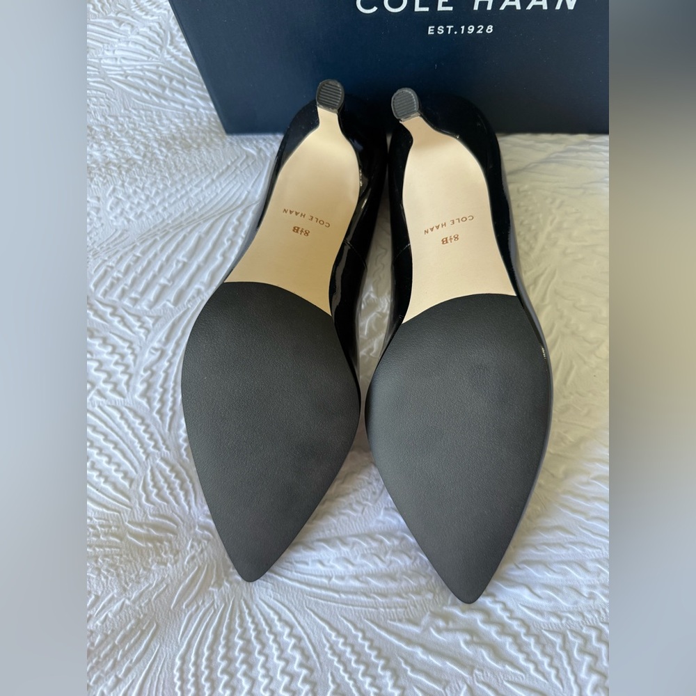 Cole Haan Juliana Pump 75 Black Patent - NWT - Picture 3 of 6
